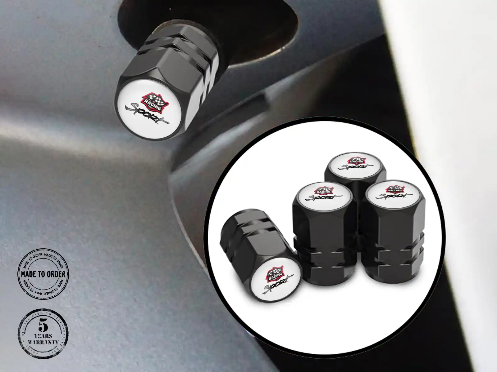 Tyre Valve Caps SUV Design Force